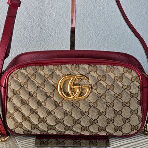 Gucci Marmont Quilted Canvas